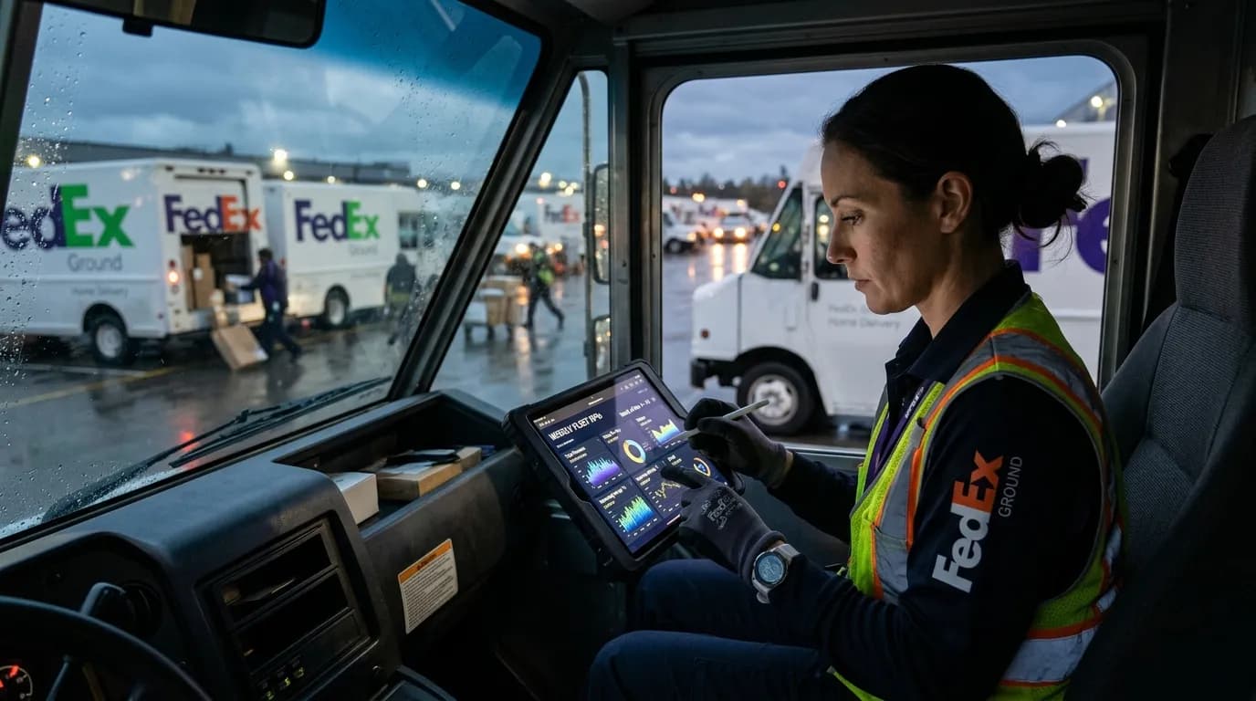 Understanding Your Fleet Dashboard: 5 KPIs Every FedEx Contractor Should Track Weekly